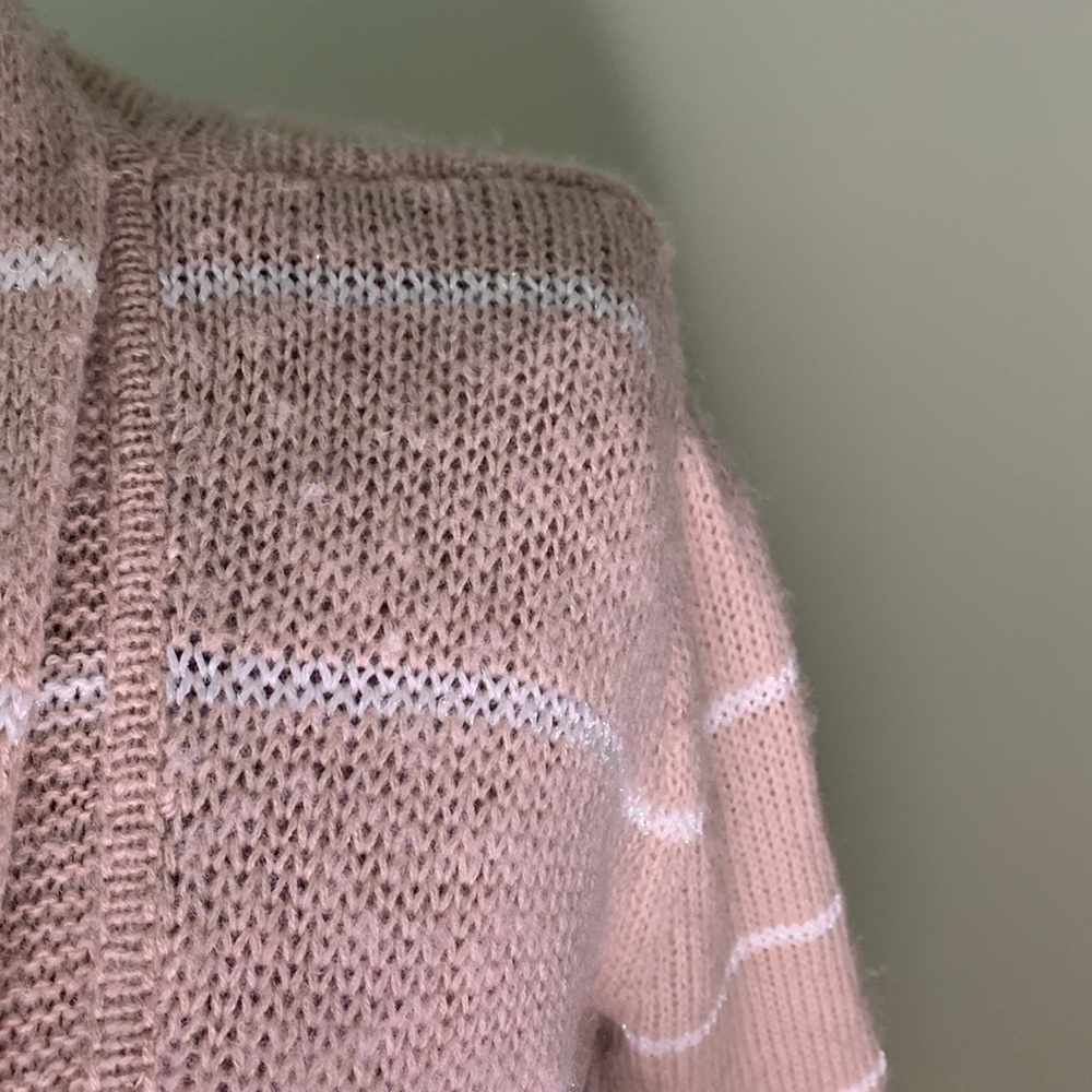 Free People Open Cardigan Shawl Collar Small - Picture 4 of 9